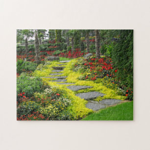 Schönes botanisches Park-Foto Puzzle