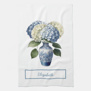 Schönes Bouquet-Hydrangea Geschirrtuch