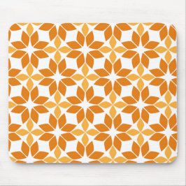 schönes braunes Blumenmuster Mousepad