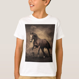 Schönes, braunes Pferdekissen T-Shirt
