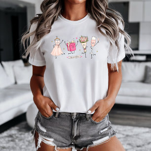 Schönes Brautjungfern-Shirt T-Shirt