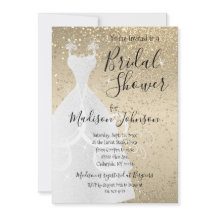 Schönes Brautparty - Gold