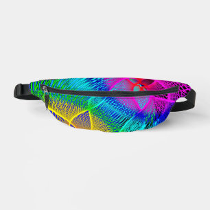 Schönes buntes Neon Lights Fanny Pack Bauchtasche