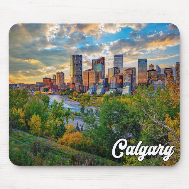 Schönes Calgary, Alberta, Kanada Mousepad (Vorne)