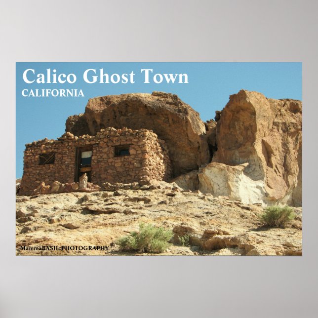 Schönes Calico Ghost Town Poster! Poster (Vorne)