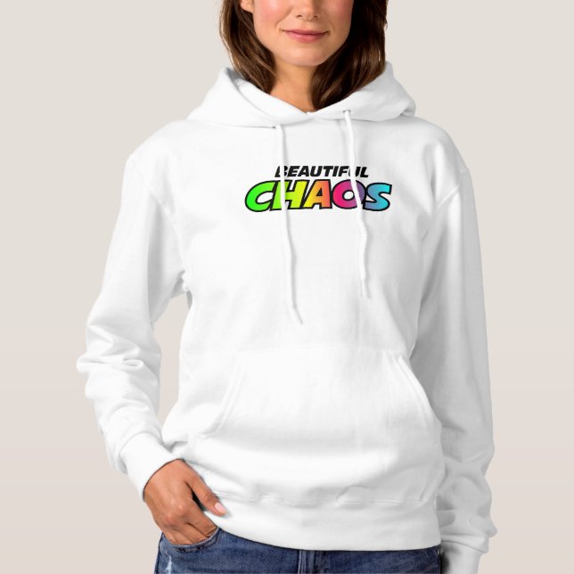 Schönes Chaos Hoodie (Vorderseite)
