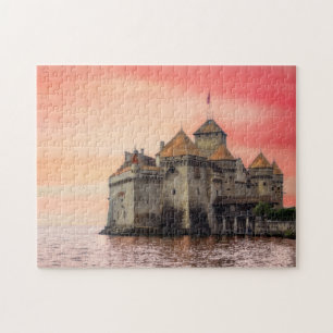 Schönes Chillon Castle Puzzle
