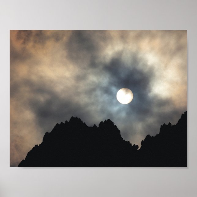 Schönes Cloud Burst Poster (Vorne)