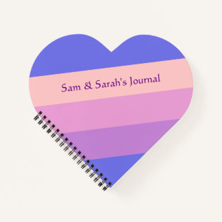 Schönes Couple Daily Journal Notizbuch