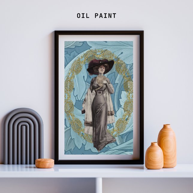 Schönes Dame Decoupage Tissue Paper Seidenpapier (Von Creator hochgeladen)