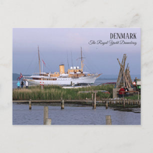 Schönes Dänemark, die Royal Yacht Postcard! Postkarte