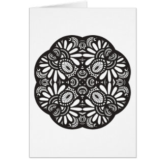 Schönes Deko-schwarzes Quadrat-Gekritzel