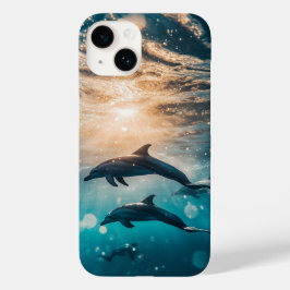 Schönes Delphini iPhone / iPad Gehäuse Case-Mate iPhone 14 Hülle