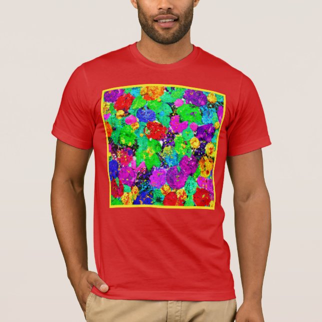 Schönes Design der Blume. Jetzt kaufen T-Shirt (Vorderseite)