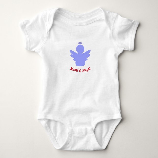 Schönes Design des Schutzengels Baby Strampler (Vorderseite)