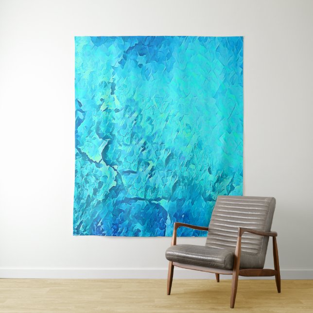 Schönes Design des tropischen Wassers Wandteppich (Beispiel)