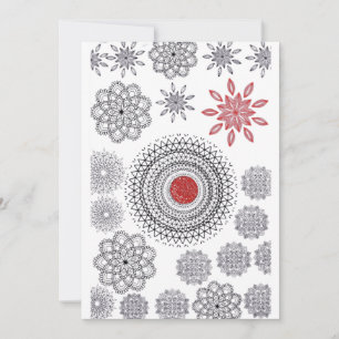 Schönes Design Einladung