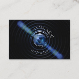 Schönes Design Fotografie Visitenkarte