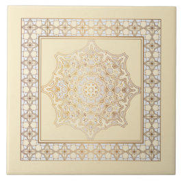 Schönes Design für mandalische Schriftrollen Fliese