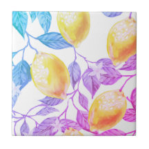 Schönes Design Wasserfarbenlemon