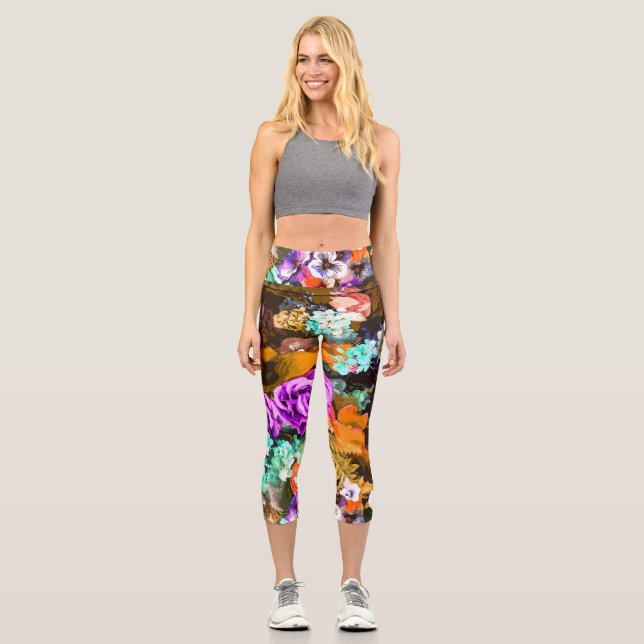 Schönes Detail Capri Leggings (Vorderseite)