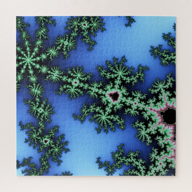 Schönes detailliertes Mandelbrot-Fraktal Puzzle (Vertikal)