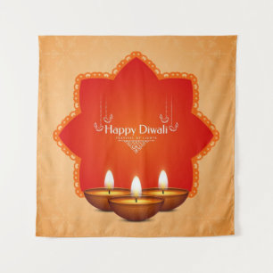 Schönes Diwali Tapestry Wandteppich