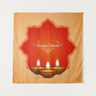 Schönes Diwali Tapestry Wandteppich