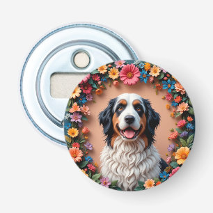 Schönes Dog Portrait Flaschenöffner