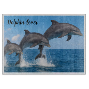 Schönes Dolphin Lover Personalisiertes Schneidebre Schneidebrett