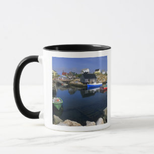 Schönes Dorf Peggy's Cove mit Hafen Tasse