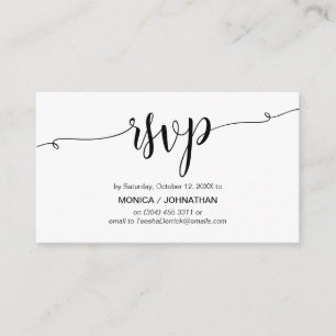 Schönes Drehbuch, Schwarz, Celebration UAWG respon Begleitkarte