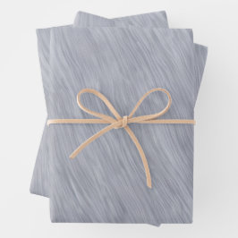 Schönes, echt graues weißes Marmordesign Geschenkpapier Set