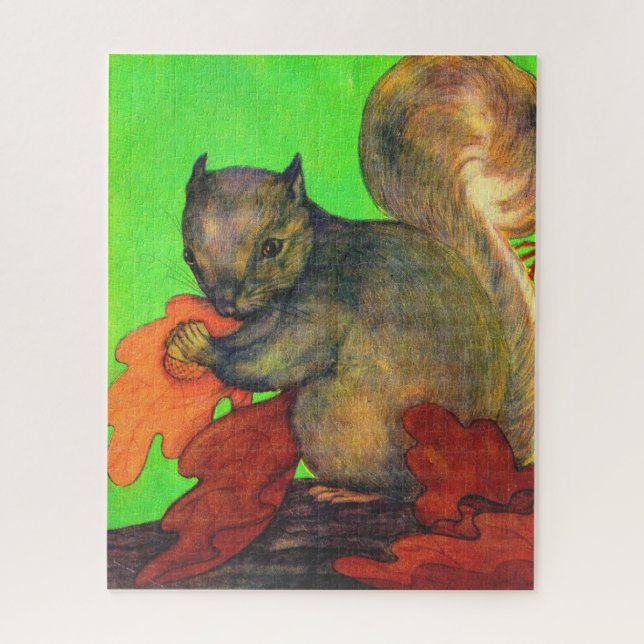 schönes Eichhörnchen Puzzle (Vertikal)