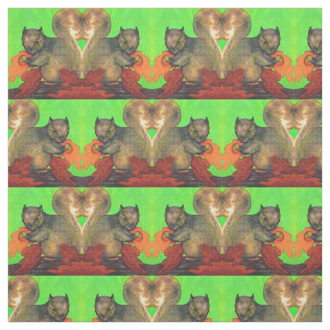 schönes Eichhörnchen Stoff (Muster)