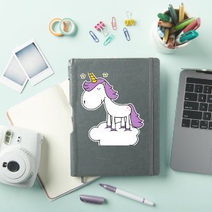Schönes Einhorn Aufkleber