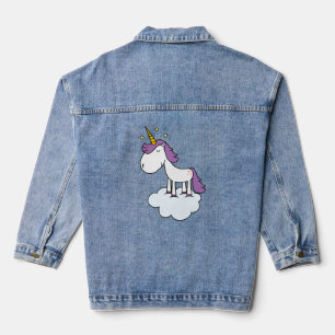 Schönes Einhorn Jeansjacke