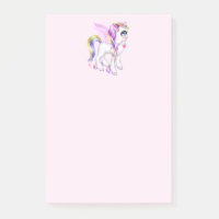 Schönes Einhorn mit Regenbogenmane und Schwanz