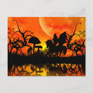 Schönes Einhorn Postkarte