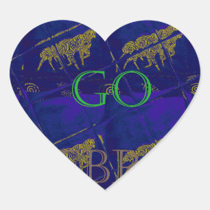 Schönes elegantes Zebra Graphic Design auf der Roy Herz-Aufkleber