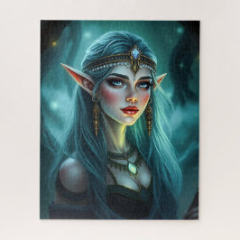 Schönes Elven Princess Jigsaw Puzzle