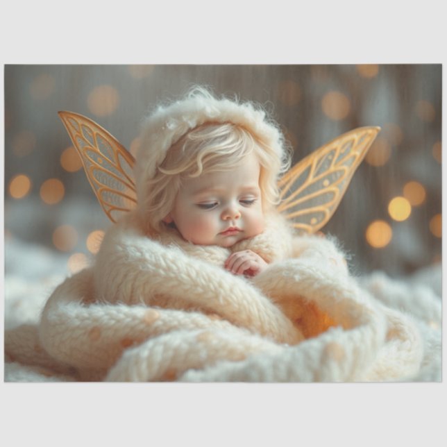 Schönes Faible und Baby Fantasy Art Tissue Paper Seidenpapier (Vorderseite)