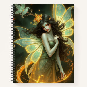 Schönes Fantasy Faible Art Notebook Notizbuch