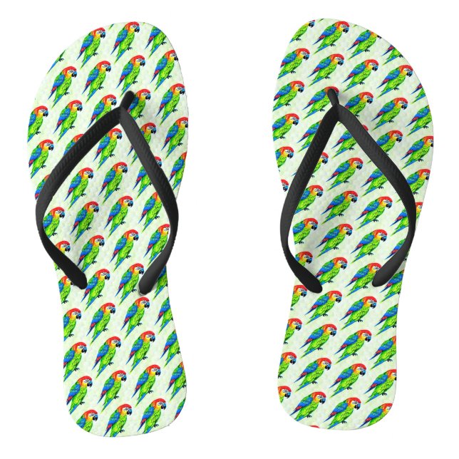 Schönes farbenprächtiges Muster Flip Flops (Fußbett)