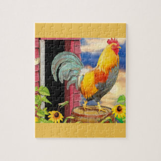 schönes farbiges Henneblumenpuzzlespiel Puzzle