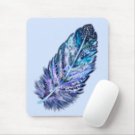 Schönes Feather - Wählen Sie Ihre Farbe Mousepad