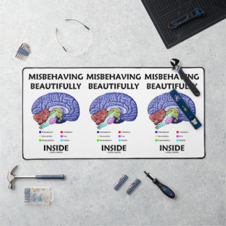 Schönes Fehlverhalten innerhalb des anatomischen G Schreibtischunterlage