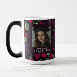 Schönes Ferien-Druck Geschenk zur Abschlussfeier Verwandlungstasse