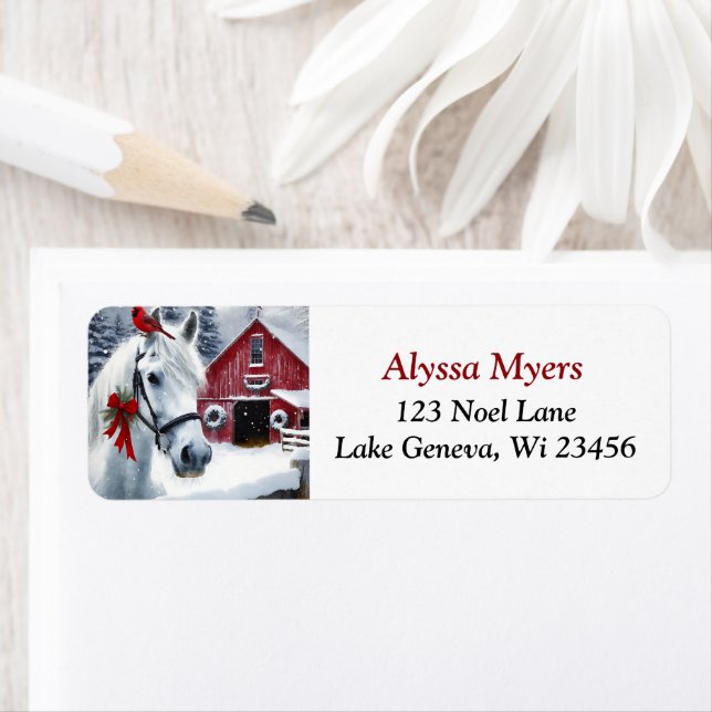 Schönes Ferienhaus mit Kardinal Weihnachten (Insitu)