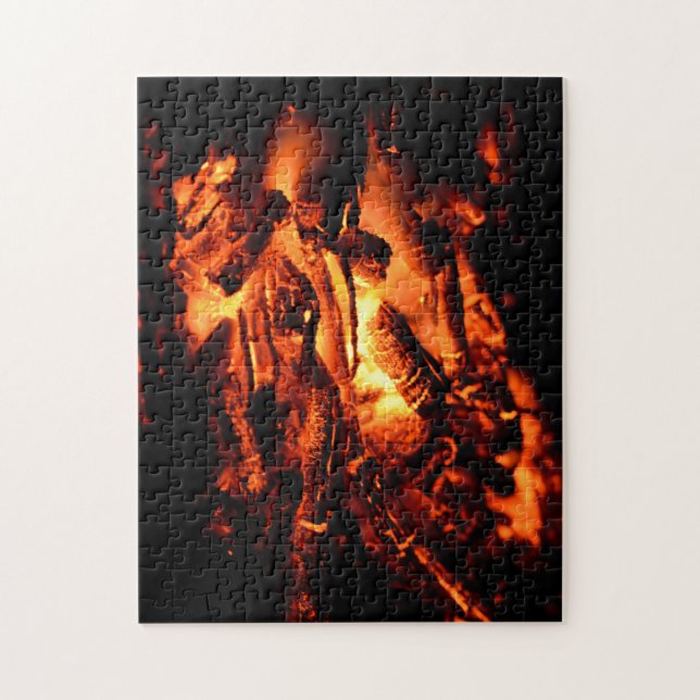 Schönes Feuer Puzzle (Vertikal)